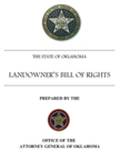 Oklahoma Landowner's Bill of Rights PDF